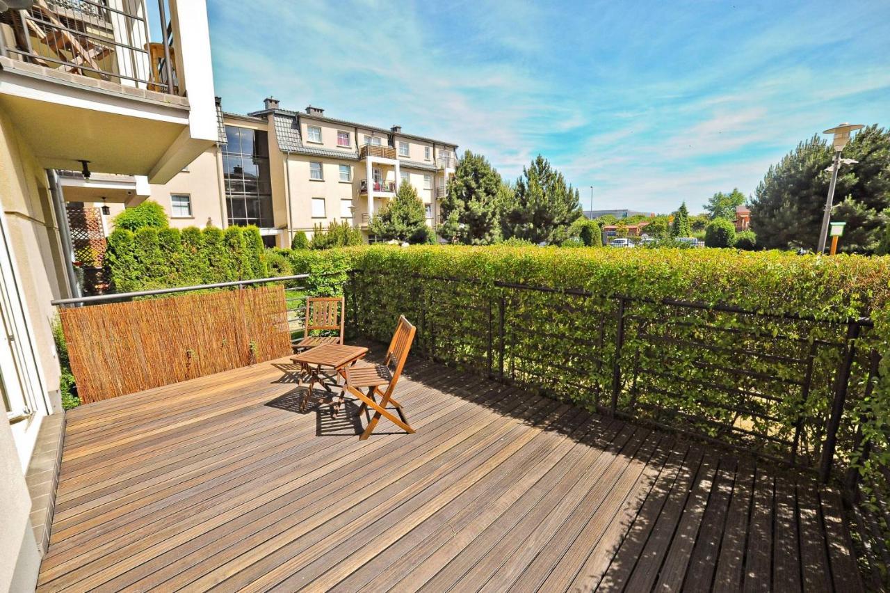 Grand Apartments - Parkur Apartment With Terrace Sopot Kültér fotó