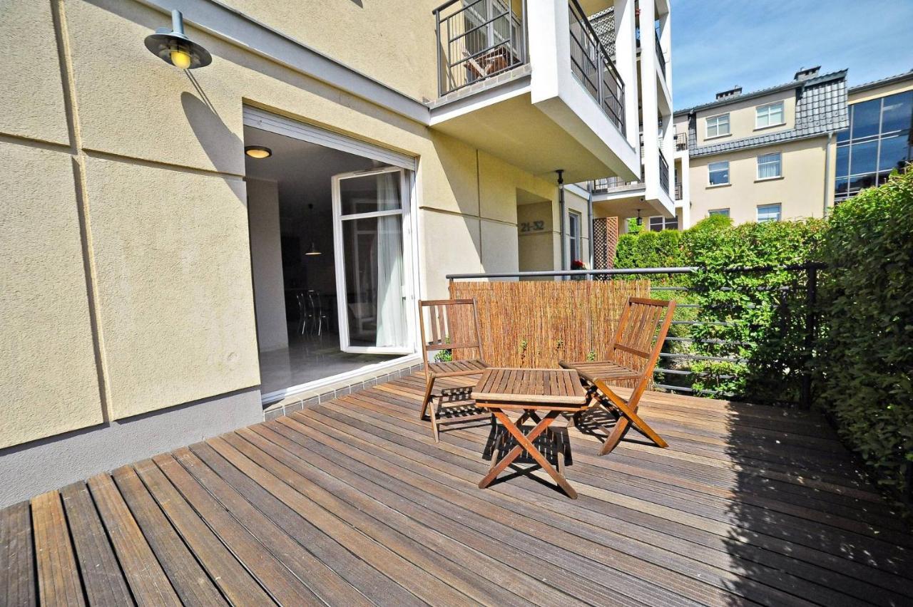 Grand Apartments - Parkur Apartment With Terrace Sopot Kültér fotó